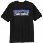 Patagonia Mens P-6 Logo Responsibili-Tee black S