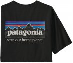 Patagonia Mens P-6 Mission Organic T-Shirt ink black XL