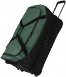 Travelite Basics Rollenreisetasche erweiterbar grün