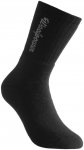 Woolpower Socks Logo 400 schwarz 45-48