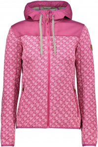CMP W FIX Hood Jacket Stars | Größe 34,36,38,40,42,44,46,48 | Damen Freizeitjacke