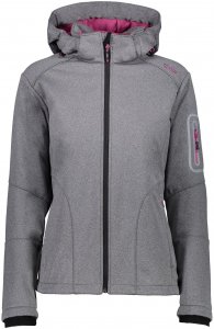 CMP W Jacket Zip Hood Softshell | Größe 34,36,38,40,42,44,46,48,50 | Damen Freizeitjacke