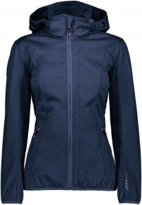 CMP W Zip Hood Jacket Light Softshell | Größe 36,38,40,42,44,46 | Damen Freizeitjacke