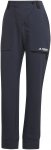 Adidas Terrex Yearound Softshell Pants W Blau | Größe 40 - Regular | Damen Sof