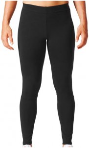 adidas ESSENTIALS LINEAR TIGHT Damen schwarz-weiß