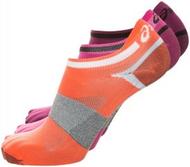 Asics LYTE TRAININGSSOCKEN 3ER PACK lila-orange