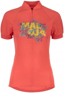 Maloja HALFINGM. SHORT SLEEVE BIKE JERSEY Fahrradtrikot Damen pink