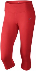 Nike EPIC RUN CAPRI Laufhose Damen rot