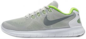 Nike FREE RN 2017 Laufschuhe Damen grau-gelb