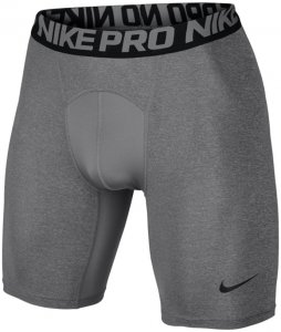Nike PRO COOL COMPRESSION 6 INCH SHORT Kompressionshose Herren grau
