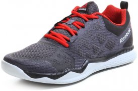 Reebok ZPRINT TRAIN Fitnessschuhe Herren grau-rot