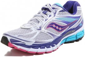 Saucony GUIDE 8 Laufschuhe Damen weiß-blau-pink