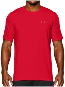 Under Armour CHARGED COTTON LEFT CHEST LOCKUP TEE T-Shirt Herren rot