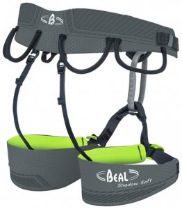 Beal Shadow Soft Klettergurt, Größe 2, grey