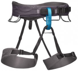 Black Diamond Momentum Klettergurt, S, slate