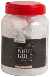 Black Diamond Uncut White Gold Pure Chalk Refillable Canister, 300g