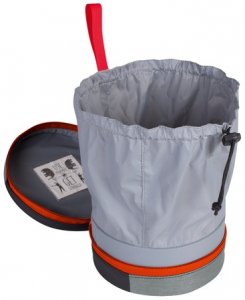 Mammut Boulder Chalk Can Chalk Bag, graphite-dark orange