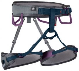 Mammut Ophir 3 Slide Women Klettergurt für Frauen, S, titanium-dawn