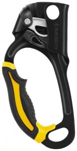 Petzl Ascension Steigklemme, links, schwarz