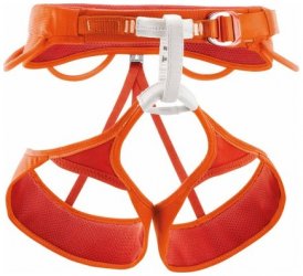 Petzl Sama Klettergurt, S, korallenrot
