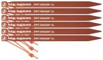 Big Agnes Dirt Dagger UL 6" Tent Stakes Zeltheringe, 15 cm, 6er Pack