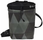 Black Diamond Gym Chalk Bag, S/M, gray quilt