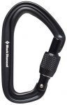 Black Diamond HotForge Screwgate Schraubkarabiner, black