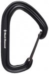 Black Diamond HotWire Schnappkarabiner, black
