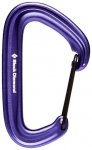 Black Diamond LiteWire Schnappkarabiner, purple