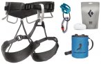 Black Diamond Momentum 4S Klettergurt Package, XS-M, anthracite