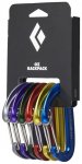 Black Diamond Oz Rackpack Schnappkarabiner, 6er Pack