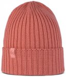 Buff Knitted Hat Strickmütze, norval crimson
