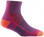 Darn Tough Women’s Hiker Quarter Midweight Wandersocken, L, berry