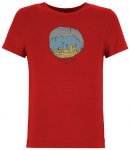 E9 B Cave 2.4 T-Shirt für Kinder, 6 Jahre, tomato
