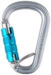 Edelrid HMS Bruce Steel Triple FG Stahlkarabiner, icemint