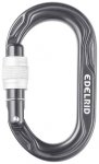 Edelrid Kiwi Screw Ovalkarabiner, anthracite