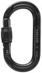 Edelrid Oval Power 2500 Screw II Ovalkarabiner, night