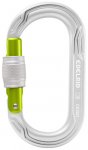 Edelrid Oval Power 2500 Screw II Ovalkarabiner, silver
