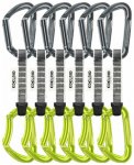 Edelrid Pure Set II Sixpack Express-Set, 10cm, slate-oasis, 6er Pack