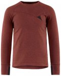 Klättermusen Huge Crew Pullover, L, madder red