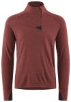 Klättermusen Huge Half Zip Sweater Pullover, L, madder red