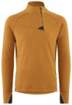 Klättermusen Huge Half Zip Sweater Pullover, M, mustard