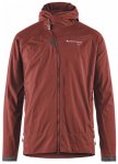 Klättermusen Nal Hooded Jacket Windbreaker, S, madder red