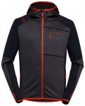 La Sportiva Existence Hoody Fleecejacke, S, carbon/cherry tomato