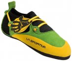 La Sportiva Stickit Kletterschuh für Kinder, Größe 30/31, lime/yellow