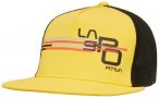 La Sportiva Stripe Cube Hat Basecap, S, yellow/black