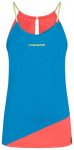 La Sportiva Women's Class Tank, L, neptune/hibiscus