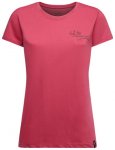 La Sportiva Women's Climb Flower T-Shirt, L, rosebay
