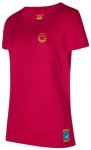 La Sportiva Women’s Climbing on the Moon T-Shirt, M, fucsia/giallo