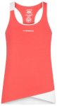 La Sportiva Women´s Paige Tank Top, L, hibiscus/white